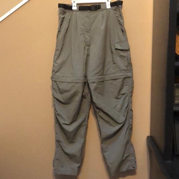 Field & Stream Pants Field And Stream Green Xl Nylon Convertible